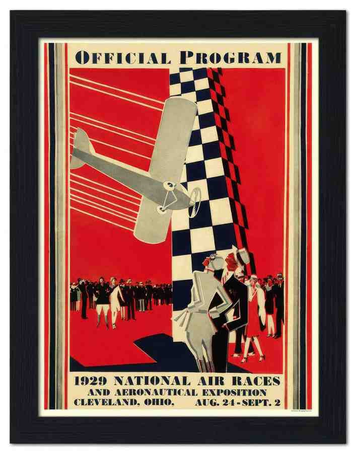 2661 1929 national air races 2 Vintage Advert A4 Photo Print