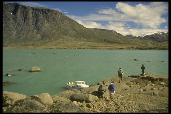 267017 South Pangnirtung Fiord, Auyuittug A4 Photo Print