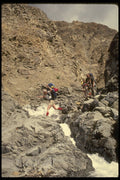267055 Creek Leap, Kluane Park A4 Photo Print