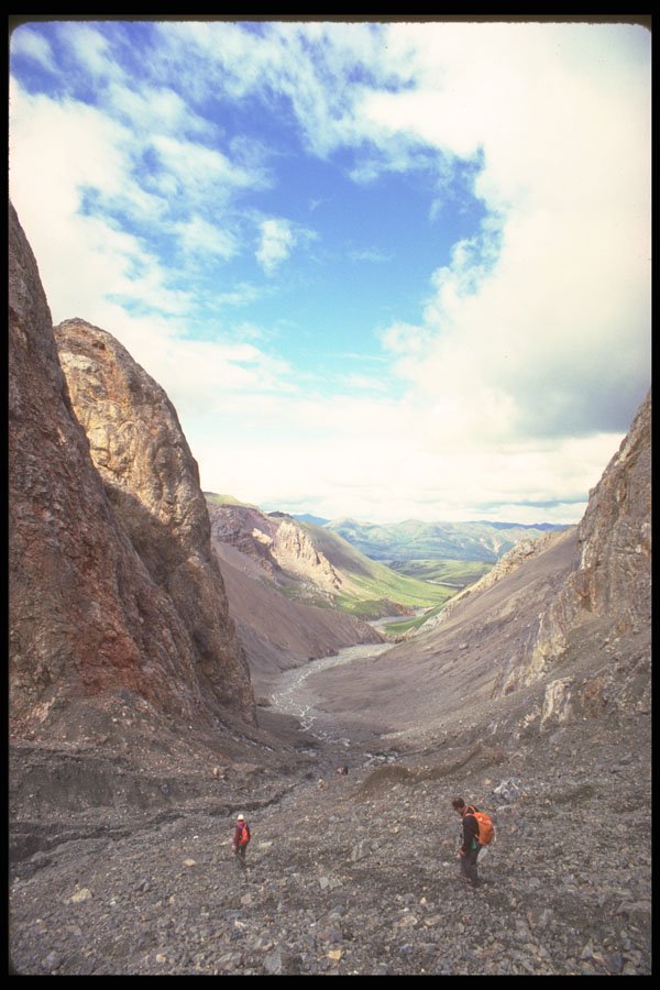 267065 Burwash Creek, Yukon A4 Photo Print