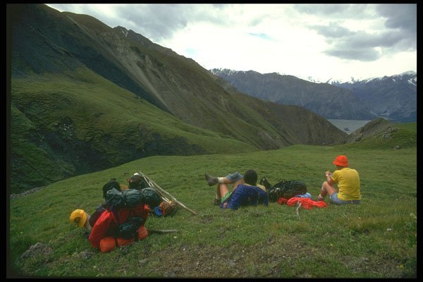 267070 Resting, Kluane, Yukon A4 Photo Print