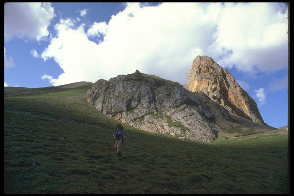 267077 Hoge Creek Pass, Yukon A4 Photo Print