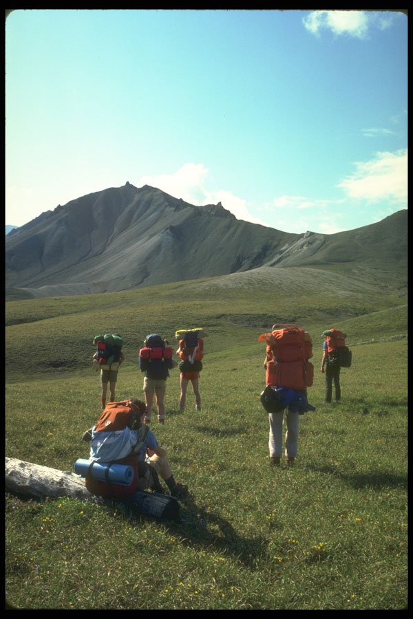 267078 Hoge Creek Pass, Yukon A4 Photo Print