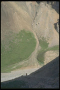 267084 Hiking At Base Of Mountain A4 Photo Print