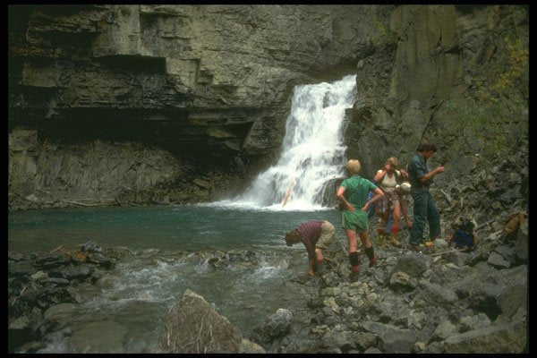 267087 Marengo Falls, Nahanni Park A4 Photo Print