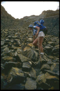 267088 Hiking Through Scree, Yukon A4 Photo Print