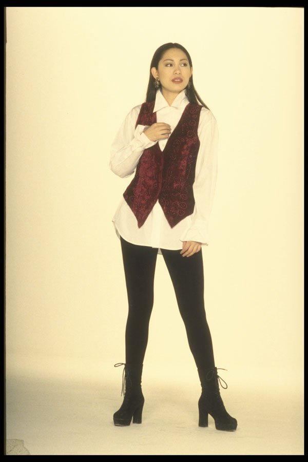 269073 Gloria, Pants And Vest A4 Photo Print