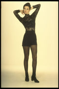 269074 Heather, Black Shorts A4 Photo Print