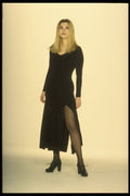 269084 Nathalie, Black Dress A4 Photo Print