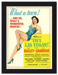 2696H viva las vegas 2 Vintage Advert A4 Photo Print