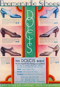26L Dolcis Promenade Vintage Advert A4 Photo Print