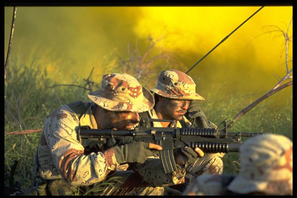 270007 Navy SEAL Team Five, Camp Kerry, CA A4 Photo Print