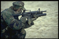 270010 Navy SEAL Team At Naval Amphibian Base, Using Combat A4 Photo Print