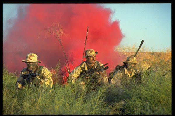 270011 Navy SEAL Team Five, Camp Kerry, CA A4 Photo Print