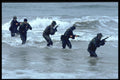 270013 Navy SEAL Team At Naval Amphibian Base, Using Combat A4 Photo Print