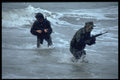 270014 Navy SEAL Team At Naval Amphibian Base, Using Combat A4 Photo Print