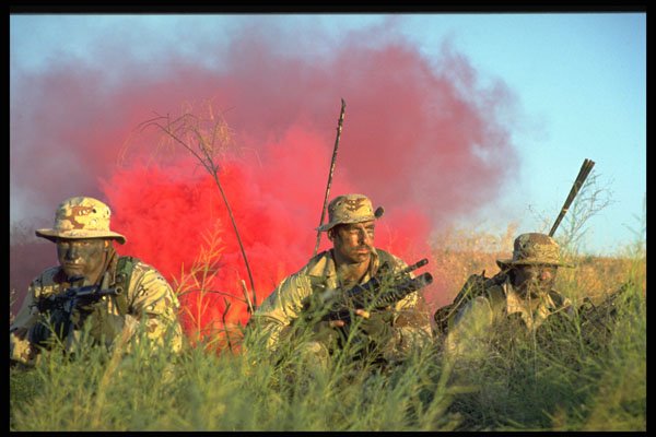 270025 Navy SEAL Team At Naval Five, Camp Kerry, CA A4 Photo Print