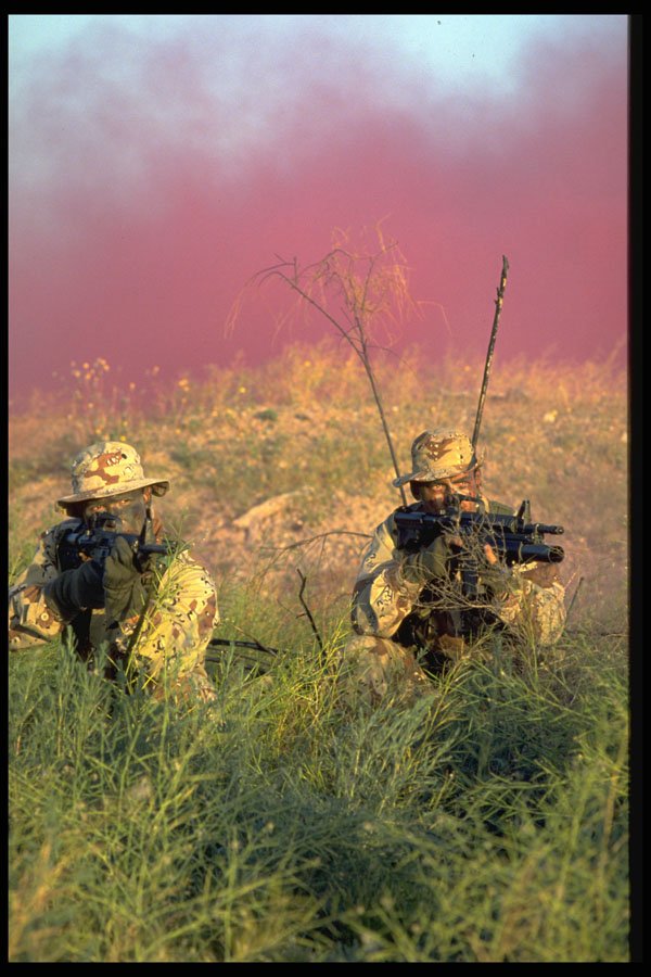 270033 Navy SEAL Team Five, Camp Kerry, CA A4 Photo Print
