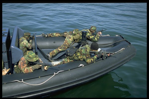 270049 Navy SEALs In Rigid Inflatable Boats A4 Photo Print