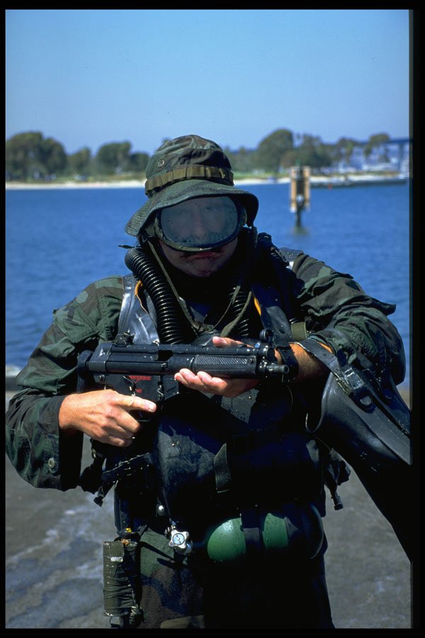 270061 Navy SEAL Team Five At Naval Amphibian Base A4 Photo Print