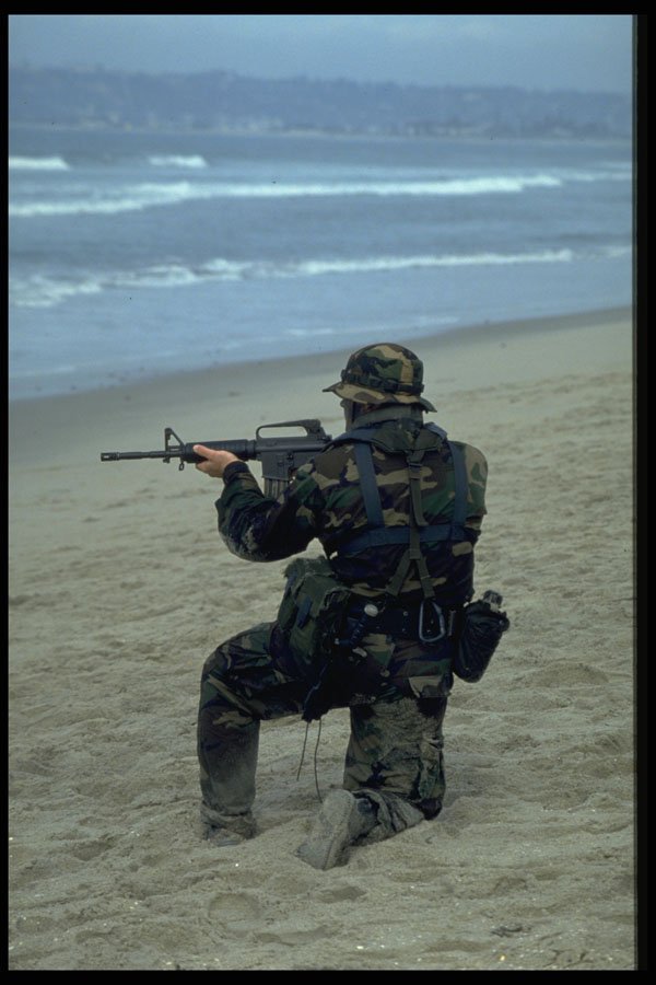 270077 Navy SEAL Team Five, Camp Kerry, CA A4 Photo Print