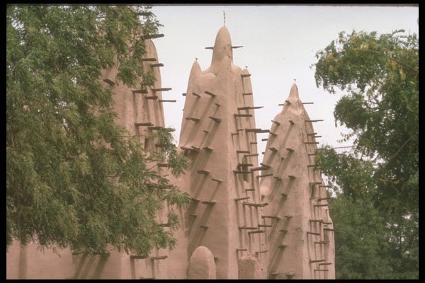 271006 Ancient Style Mosque, Djene, Mali A4 Photo Print