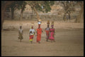 271007 Village Women Market Bound A4 Photo Print