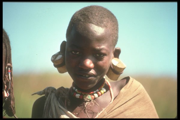 271040 Masai Boy, Kenya A4 Photo Print