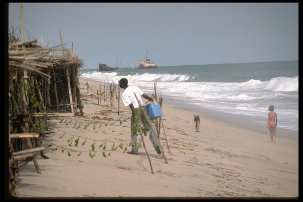 271088 Lagos Beach, Lagos, Nigeria A4 Photo Print
