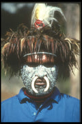 272035 Dani Warrior With Tusks A4 Photo Print