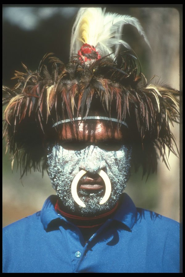 272035 Dani Warrior With Tusks A4 Photo Print