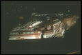 273009 A T F Funny Car Makes A Five Second Pass At Night A4 Photo Print