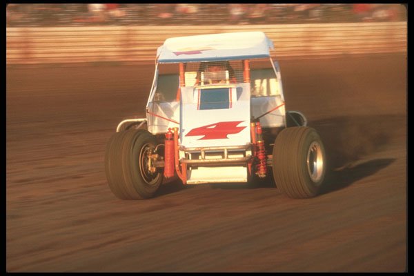 273021 A Dirt Track Stock Car Executes A Perfect Slide A4 Photo Print