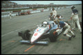 273042 Crew Members Help An Indy Car Driver Exit The Pits A4 Photo Print
