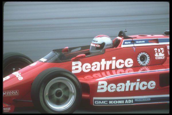 273049 Indy Car Champion Mario Andretti At Speed A4 Photo Print