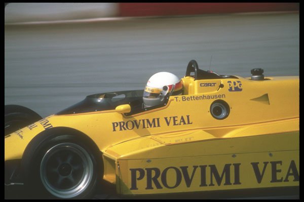 273050 Indy Car Driver Tony Bettenhausen At Speed A4 Photo Print