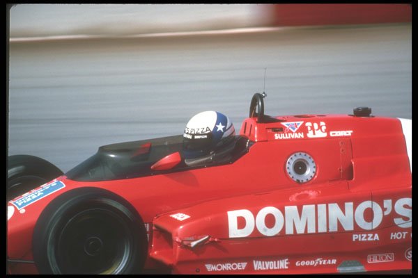 273051 Indy 500 Winner Danny Sullivan At Speed A4 Photo Print