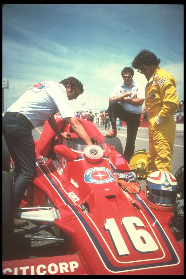 273058 Indy Car Driver Johnny Parsons Jr. Prepares To Climb Aboard A4 Photo Print