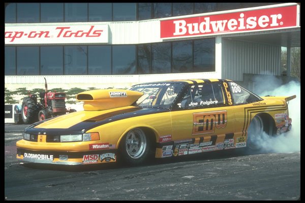 273074 Smoke Pours From The Tires Of A Pro Modified Drag Car A4 Photo Print