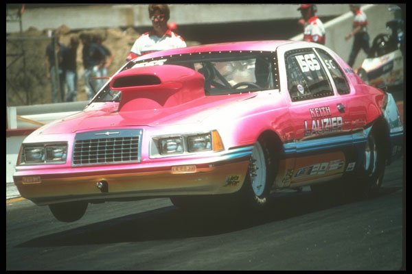 273087 Super Comp Thunderbird Drag Car Lifts The Front Wheels A4 Photo Print