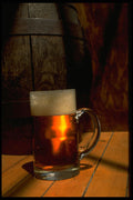 275069 English Ale And Keg A4 Photo Print