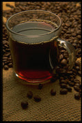 275083 Coffee Mug With Beans A4 Photo Print
