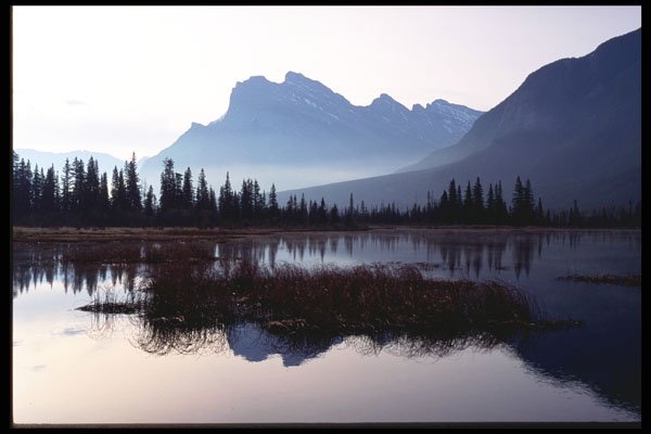 276003 Banff National Park, Vermilion Lakes A4 Photo Print