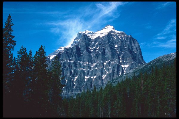 276007 Banff National Park, Mount Temple A4 Photo Print