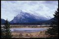 276008 Banff National Park, Mount Rundle From Vermilion Lakes A4 Photo Print