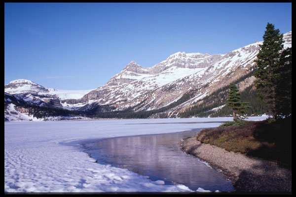 276048 Banff National Park, Bow Lake A4 Photo Print
