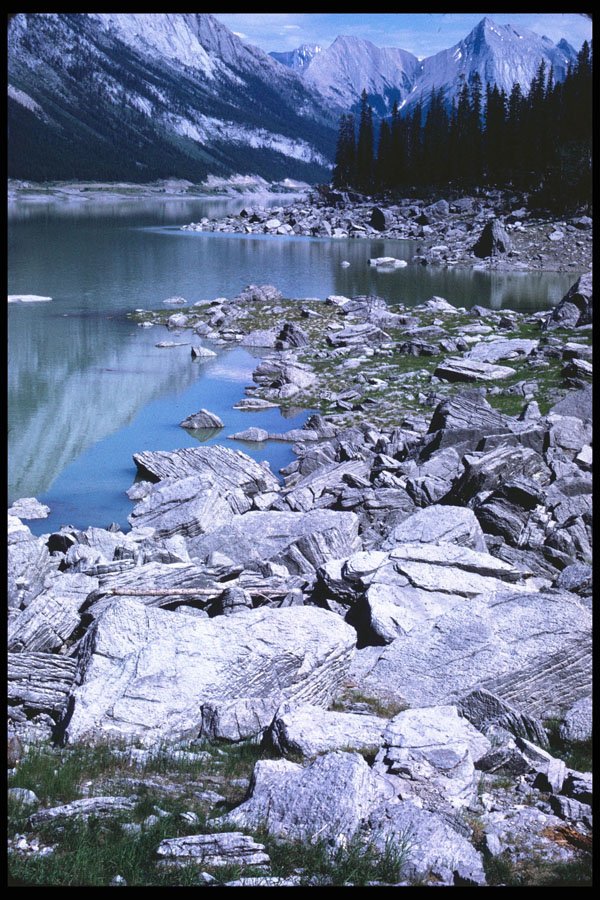 276075 Jasper National Park, Medicine Lake A4 Photo Print