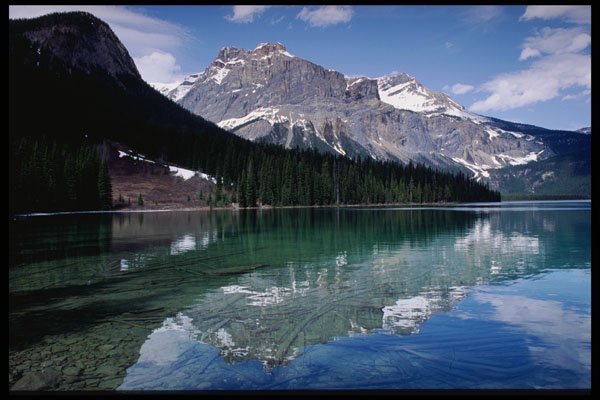 276078 Yoho National Park, Emerald Lake A4 Photo Print