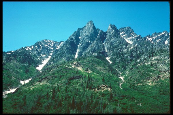 276092 Glacier National Park, Mount Tupper A4 Photo Print