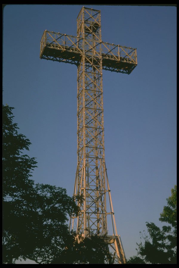 277048 The Cross, Mount Royal A4 Photo Print